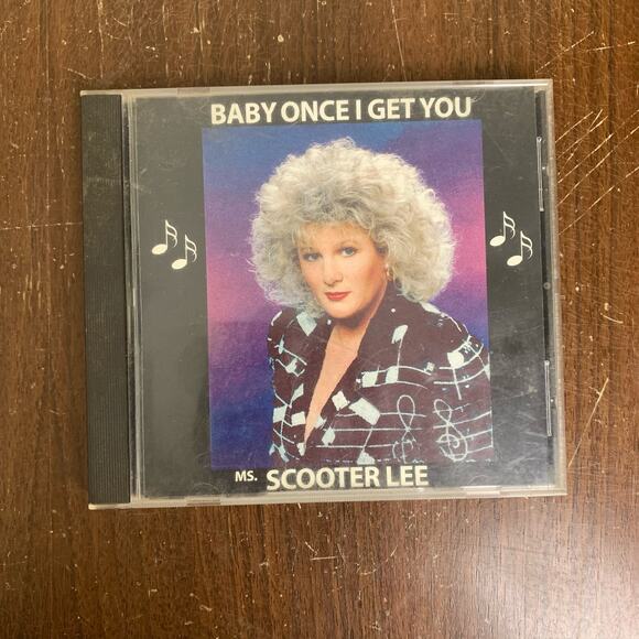 Ms. Scooter Lee BABY ONCE I GET YOU CD Two Songs & Radio/Club Edits TESTED/WORKS - Picture 1 of 4